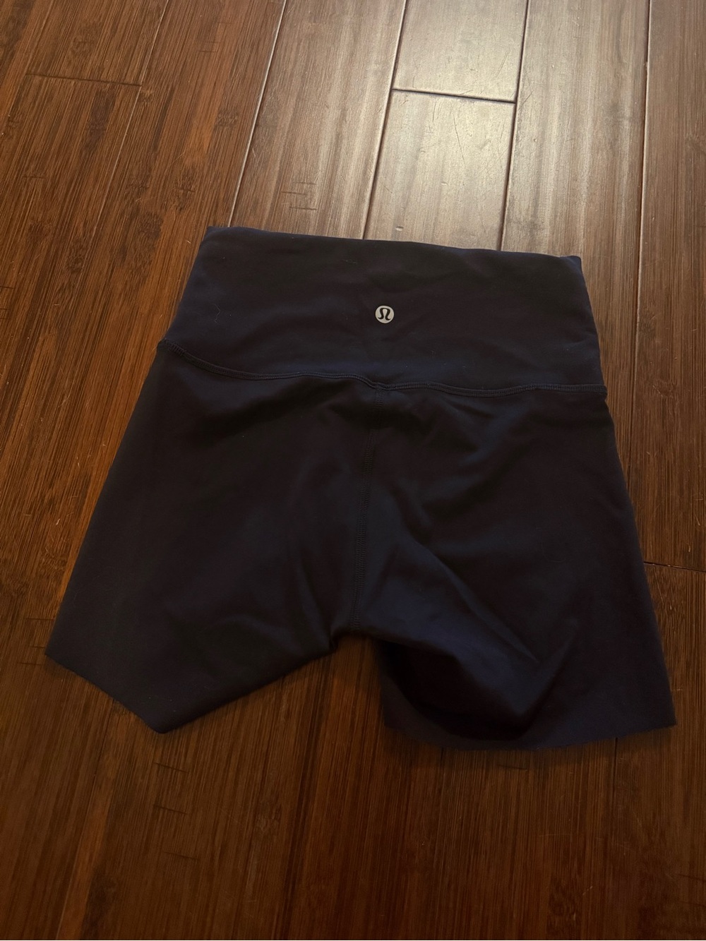 lululemon athletica Navy High-Rise Bike Shorts